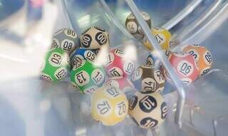 Bolas enumeradas utilizadas em sorteios da Mega-Sena. (Foto: Rodrigo de Oliveira/Loterias Caixa)