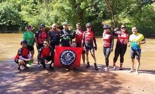 Grupo de ciclistas realiza trilhas nos finais de semana. (Foto: Arquivo pessoal)