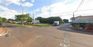 Região onde ocorreu homicídio no Jardim Campo Nobre. (Foto: Reprodução/Google)