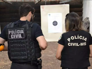 Agentes da Polícia Civil de Mato Grosso do Sul (Foto: Divulgação/Polícia Civil)