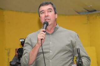 Governador, Eduardo Riedel (PSDB), destacou importância do agronegócio para o Estado (Foto: Juliano Almeida)
