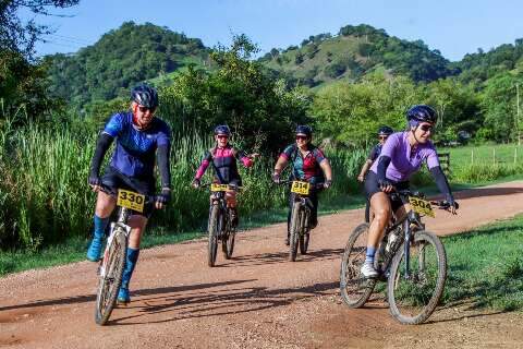 Bodoquena j&aacute; est&aacute; no clima do trip trail de mountain bike 