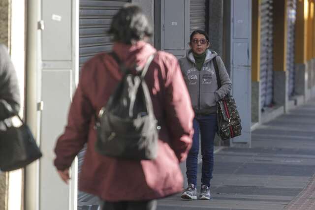 Frio deve chegar aos 9&ordm;C em MS no feriad&atilde;o