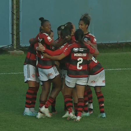 Flamengo vence Grêmio por 1 a 0 e assume vice-liderança do Brasileirão Feminino