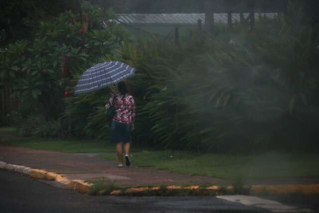 MS tem máxima de 32ºC e risco de temporal nesta terça-feira