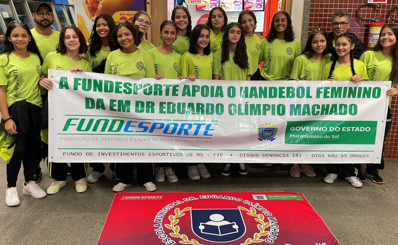 Escola de Campo Grande representa MS em torneio regional de handebol
