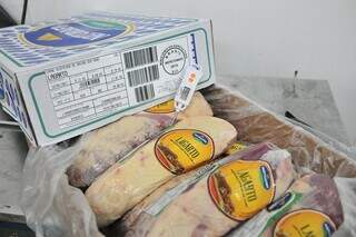 Carne bovina produzida em indústria de Mato Grosso do Sul. (Foto: Reprodução/Fiems)