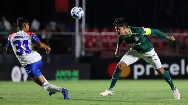 De virada, Palmeiras vence time paraguaio em segunda rodada da Libertadores