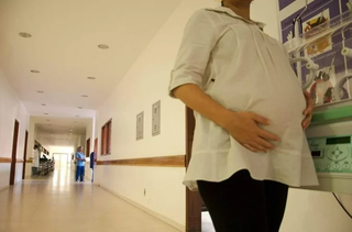 Mulher grávida em hospital de Campo Grande (Foto: Divulgação/Governo MS)