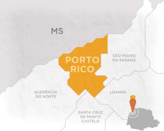 Um paraíso do Paraná na divisa com Mato Grosso do Sul