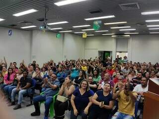 Contraproposta da prefeitura foi recusada na manhã desta quinta-feira (20), em assembleia geral do sindicato. (Foto: Divulgação)