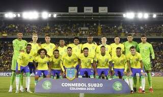 Time sub-20 do Brasil (Foto: Rafael Ribeiro/CBF)