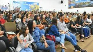 Semed realizou o 1° Encontro Formativo do Aprender Mais na Reme (Foto: Divulgação/Prefeitura de Campo Grande)