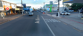 Região onde ocorreu o crime na noite de ontem (Foto: reprodução / Google)