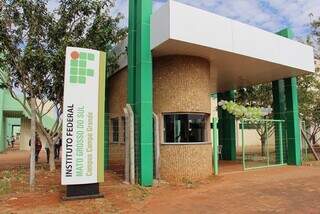 Fachada do Instituto Federal de Mato Grosso do Sul, em Campo Grande (Foto: Divulgação/IFMS)