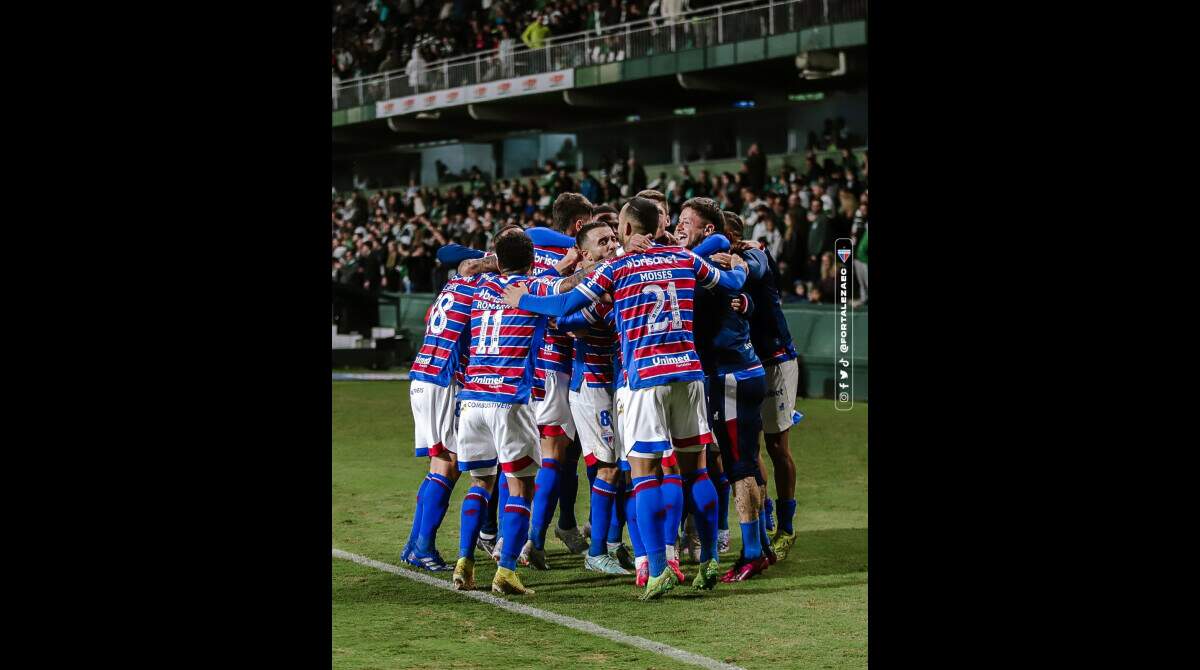 Fortaleza supera o Coritiba por 3 a 0 e vence a primeira na Série