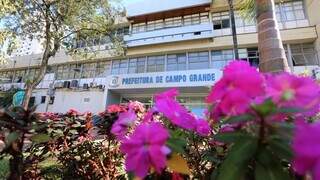 Fachada do prédio da Prefeitura Municipal de Campo Grande. (Foto: Arquivo)