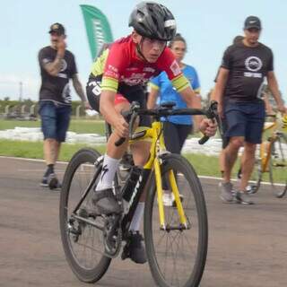 José Henrique tem 14 anos de idade e é ciclista desde 2021 (Foto: Acervo Pessoal)