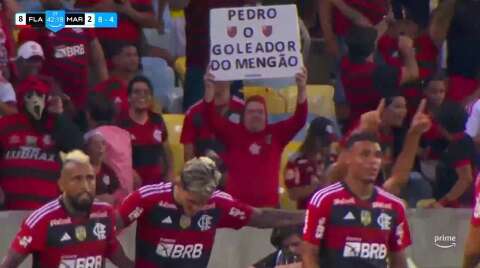 Com 4 gols de Pedro, Flamengo goleia Maringá e avança para as oitavas