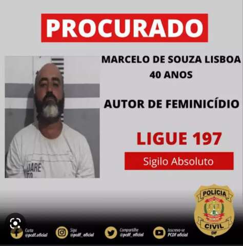 Procurado por matar mulher sufocada com pl&aacute;stico filme no DF &eacute; preso em MS