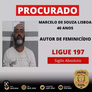 Procurado por matar mulher sufocada com pl&aacute;stico filme no DF &eacute; preso em MS