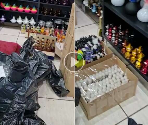 Tabacaria &eacute; lacrada e empres&aacute;rio preso por contrabando 