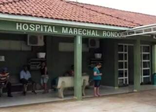 Hospital Marechal Rondon, em Jardim, onde vítima foi socorrida. (Foto: Divulgação)