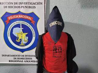 Wilfrido foi preso em um estabelecimento comercial de Pedro Juan Caballero. (Foto: Reprodução/Polícia Nacional)