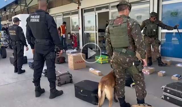 PF e Ex&eacute;rcito fazem a&ccedil;&atilde;o em aeroporto, mas s&oacute; encontram cigarro eletr&ocirc;nico