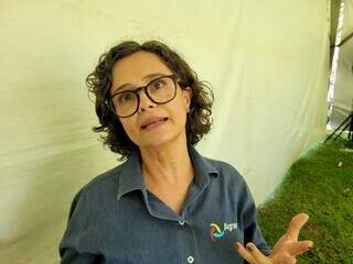 Zootecnista da Agraer (Agência de Desenvolvimento Agrário e Extensão Rural), Jovelina Maria de Oliveira. (Foto: Gabriela de Matos)