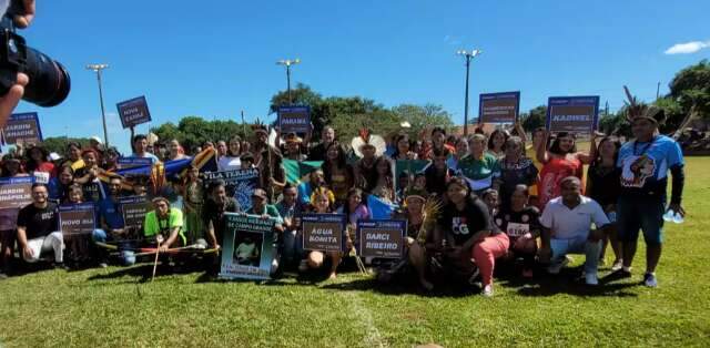 Jogos Urbanos Ind&iacute;genas re&uacute;nem cerca de mil atletas no Parque do S&oacute;ter