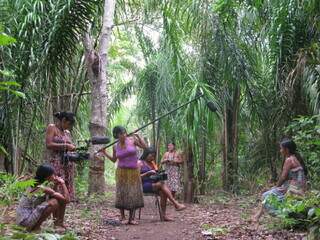 Rede audiovisual de mulheres indígenas está mapeando profissionais brasileiras. (Foto: Divulgação/Katahirine)