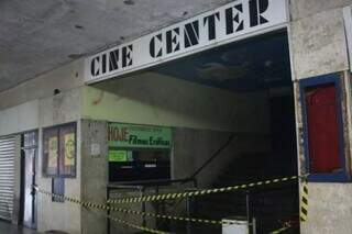 Cine Center foi inaugurado na década de 70, em Campo Grande. (Foto: Campo Grande News/Arquivo)