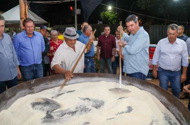 Na Festa da Farinha, Riedel relembra investimentos e diz seguir parceria