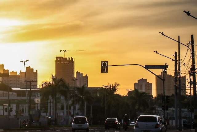 Sol predomina e m&aacute;xima pode chegar aos 34&ordm;C em MS neste s&aacute;bado