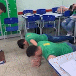 “Academia” em sala de aula foi o vídeo mais visto da semana