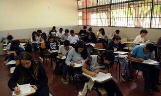 Estudantes em sala de aula. (Foto: Gabriel Jabur/Agência Brasil)