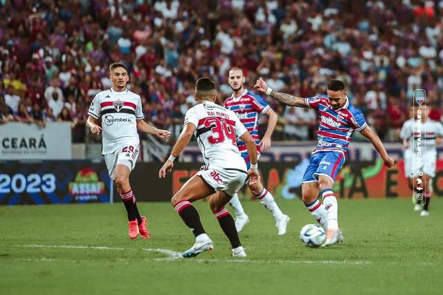 Partida entre Fortaleza e S&atilde;o Paulo termina em empate sem gols