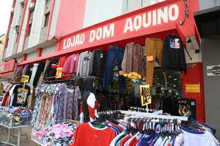 Lojão Dom Aquino está localizado na Rua Dom Aquino, 1507, Centro.