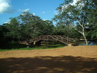 Praia da Amizade às margens do Rio Paraná, fica em Itaquiaraí