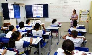Estudantes em sala de aula. (Foto: Sumaia Vilela/Agência Brasil)
