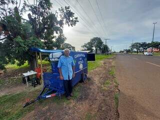 José decidiu abrir o próprio negócio após passar 15 anos nas estradas. (Foto: Aletheya Alves)