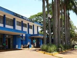 Hospital da Vida, de Dourados, onde vítima foi internada. (Foto: Divulgação)