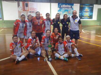 CRA, Santista e Serc/UCDB conquistam Copa Pelezinho Feminino