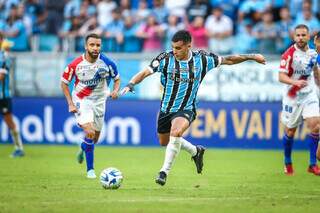 Partida terminou sem gols neste domingo. (Foto: Lucas Uebel/Grêmio)