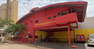 Fachada do Quartel Central do Corpo de Bombeiros Militar, em Campo Grande (Foto: Reprodução/Google Maps)