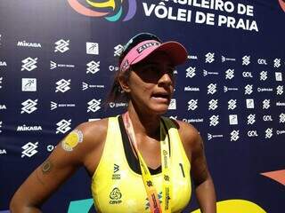 Ana Patrícia medalhis de ouro em Campo Grande (Foto: Gabriel de Matos)