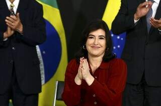 Simone Tebet em Brasília onde atua como ministra do Governo Federal (Foto: Marcelo Camargo da Agência Brasil)