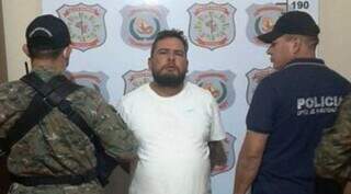 Waldemar Pereira Rivas, o “Cachorrão”, quando foi preso, em 2020 (Foto: Arquivo)
