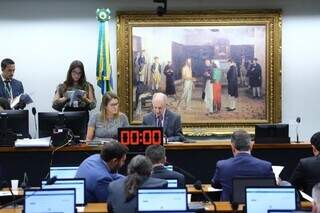 Comissão de Constituição e Justiça e de Cidadania da Câmara dos Deputados reunida esta tarde. (Foto: Câmara dos Deputados)